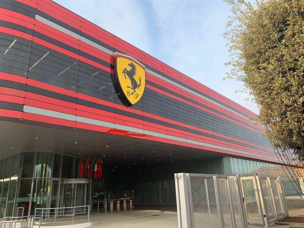 Ferrari gebouw tijdens de Landré klantreis