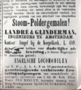 Voorbeeld van oude reclame van Landré