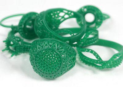 Voorbeeld 3D printers in de sieradenbranche