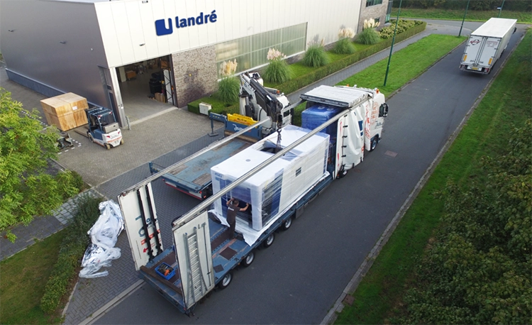 HSG GX lasersnijmachine levering bij Landré