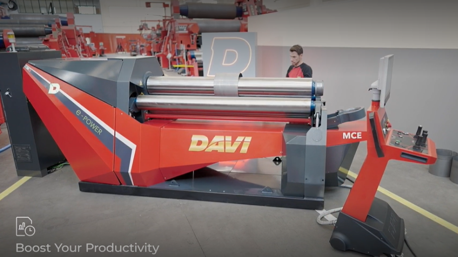 Hogere productiviteit met de Davi E-Power Walsmachine