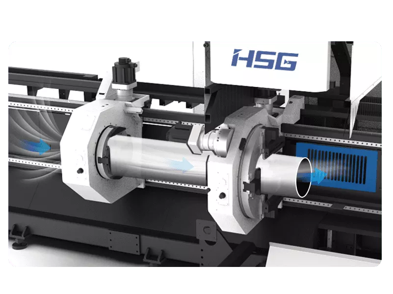 HSG TPS buislasersnijmachine stofverwijderingssysteem
